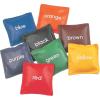Champion Sports 5 Inch Geometric Bean Bag Set(Colors (5″ Square – Set of 8))
