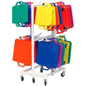 Champion Sports Durable ABS Scooter Storage Cart