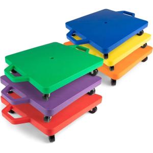 Champion Sports Heavy-Duty Scooter with Handles(16″ Scooter (Set of 6))