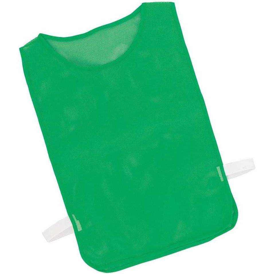 image:imageChampion Sports Deluxe Youth Mesh Pinnie Green  12 Pack