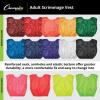 Champion Sports unisex-adult Mesh Practice Scrimmage Vest Regular and Numbered (Youth and Adult) – Pack of 12(Neon Orange)