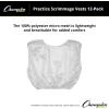 Champion Sports unisex-adult Mesh Practice Scrimmage Vest Regular and Numbered (Youth and Adult) – Pack of 12(White)