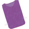Champion Sports Deluxe Adult Mesh Pinnie, Purple – 12 Pack