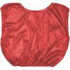 Champion Sports unisex-adult Mesh Practice Scrimmage Vest Regular and Numbered (Youth and Adult) – Pack of 12(Red)
