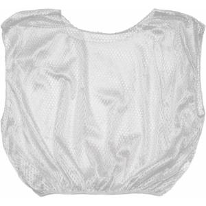 Champion Sports unisex-adult Mesh Practice Scrimmage Vest Regular and Numbered (Youth and Adult) – Pack of 12(White)