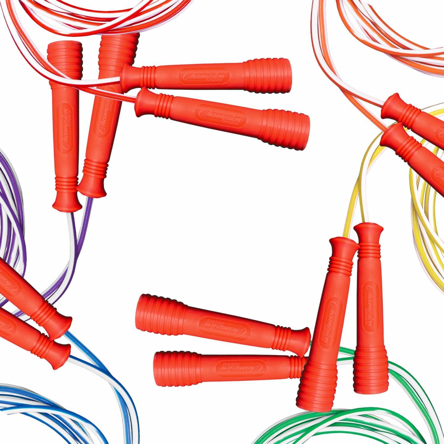 image:imageChampion Sports Deluxe XU Vinyl Jump Rope Set in Multiple Lengths7 Feet