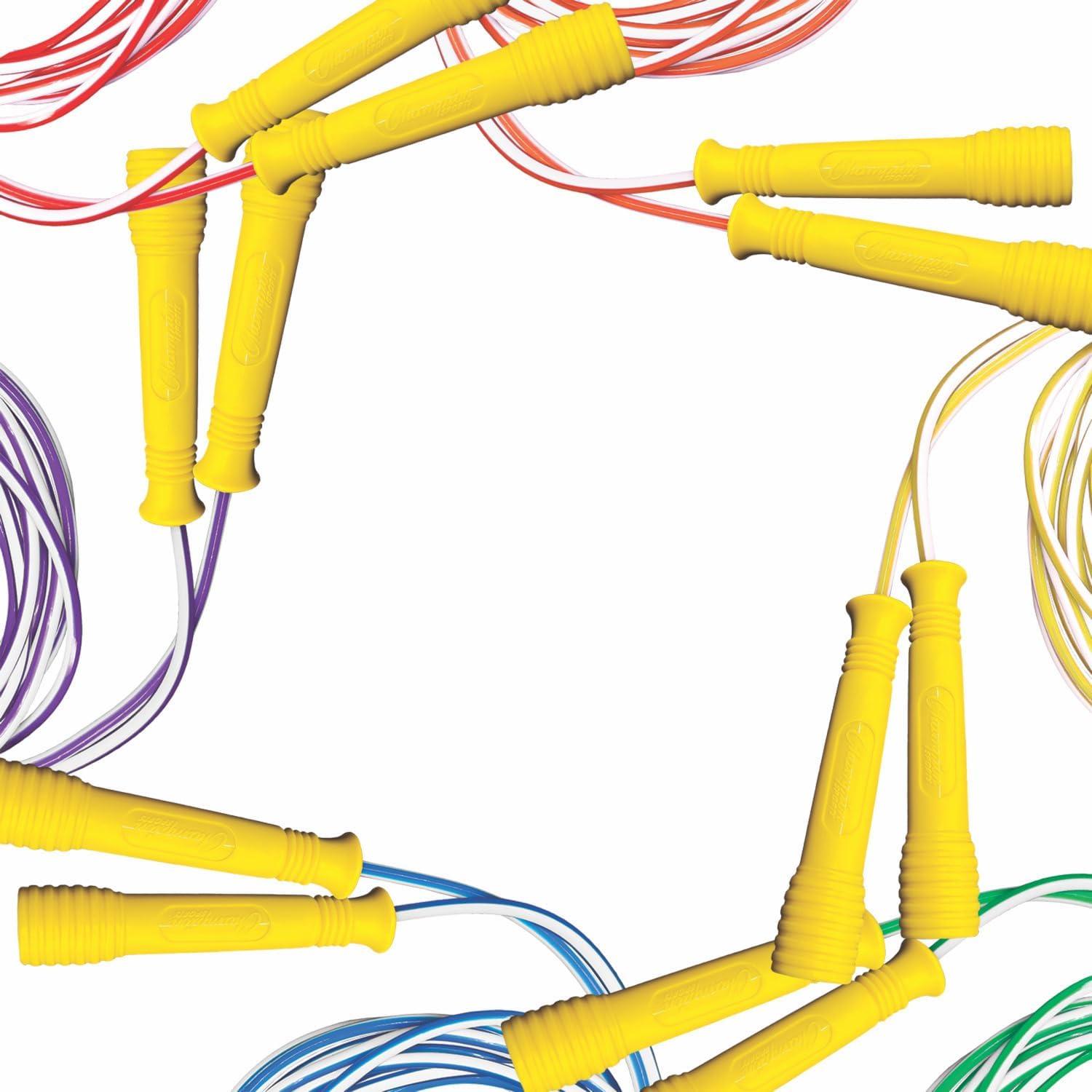 image:imageChampion Sports Deluxe XU Vinyl Jump Rope Set in Multiple Lengths8 Feet