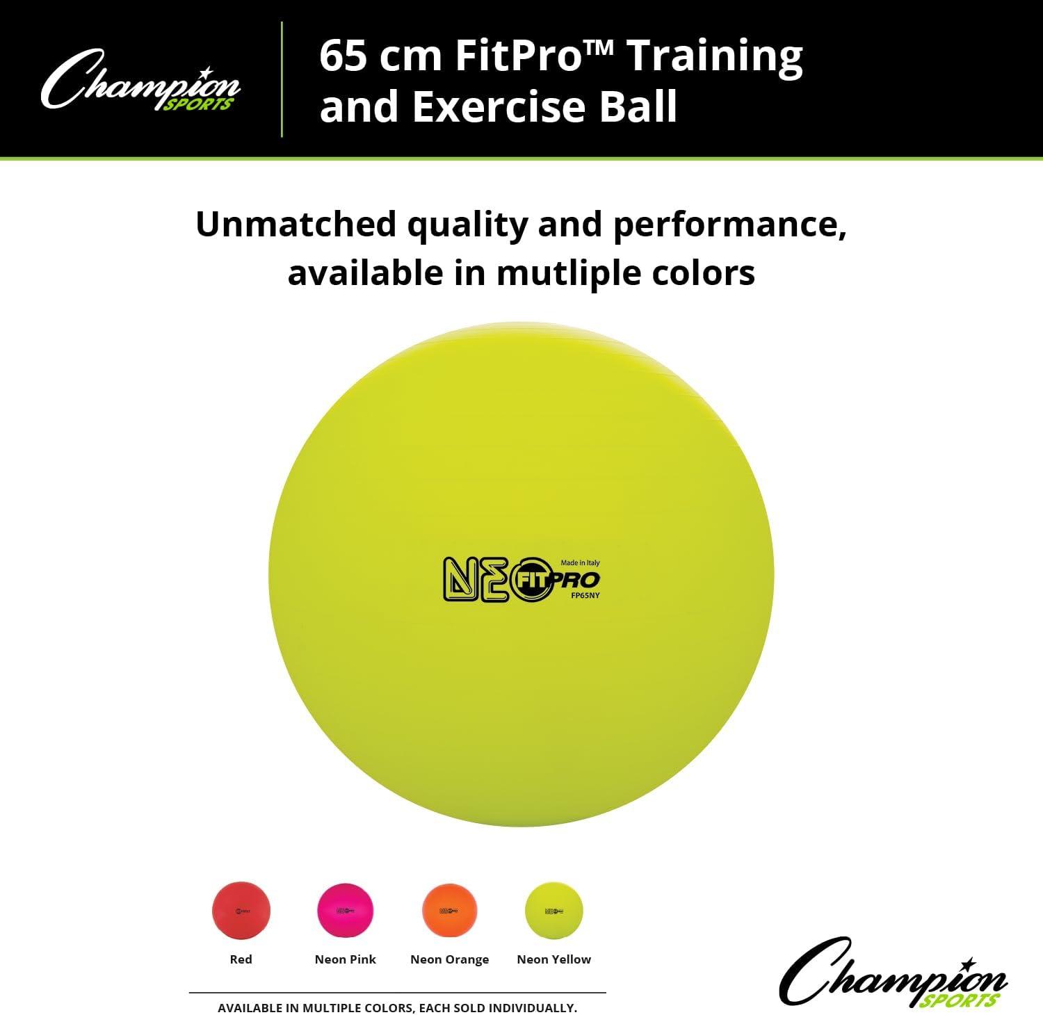 image:imageChampion Sports FitPro BRT 42cm Exercise BallRed