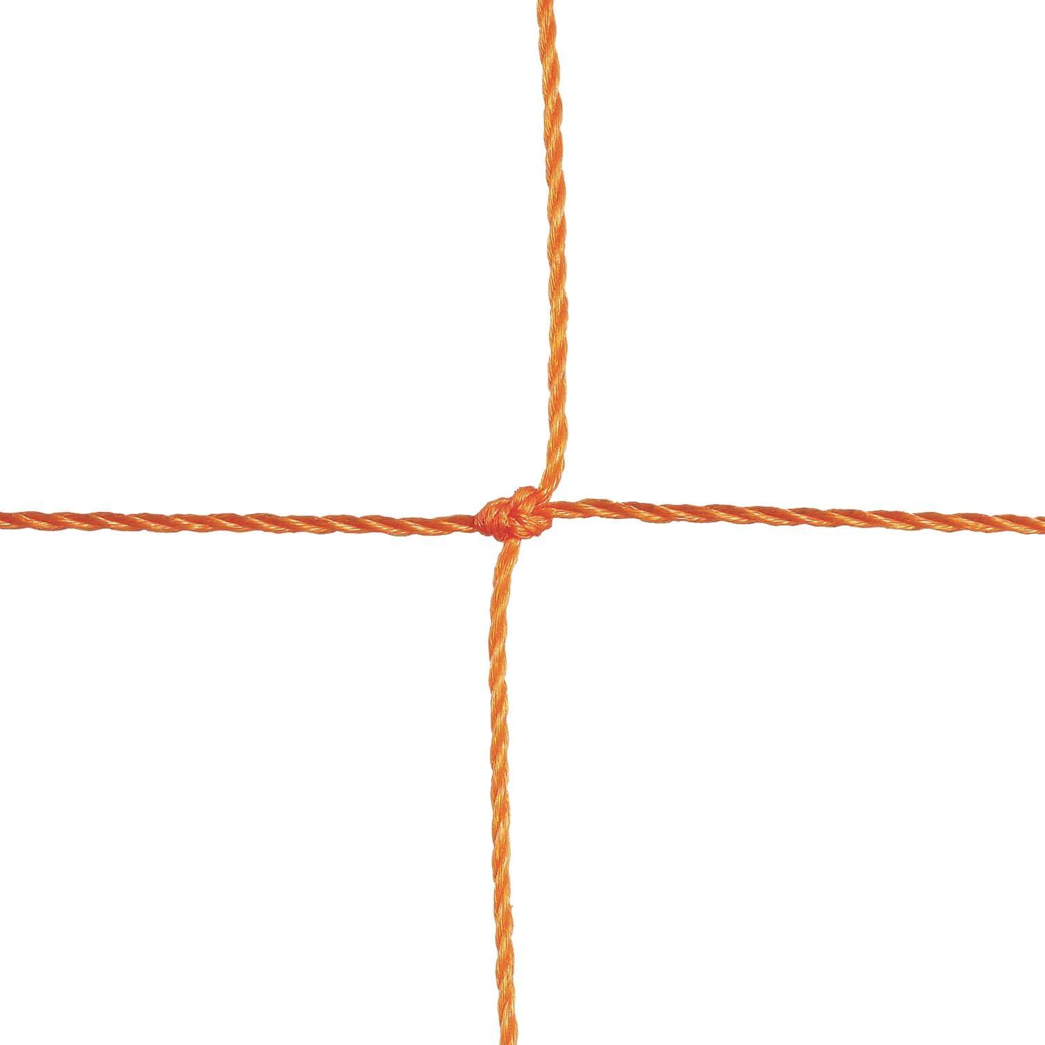 image:imageChampion Sports Official Size 20mm Soccer Net Pair 2 Twisted 5 Square Polyethylene Netting