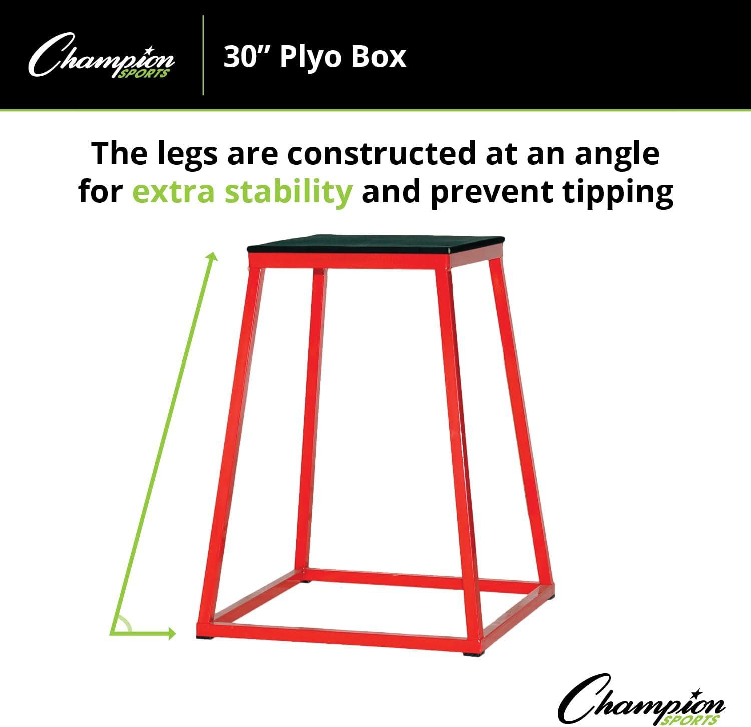 image:imageChampion Sports Welded Steel Plyo Box 30H