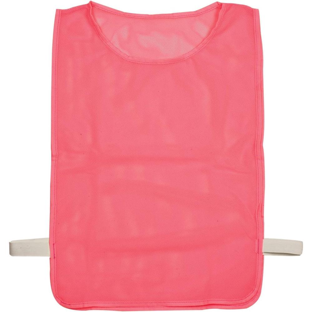 image:imageChampion Sports Deluxe Adult Mesh Pinnie Neon Pink 12 Pack