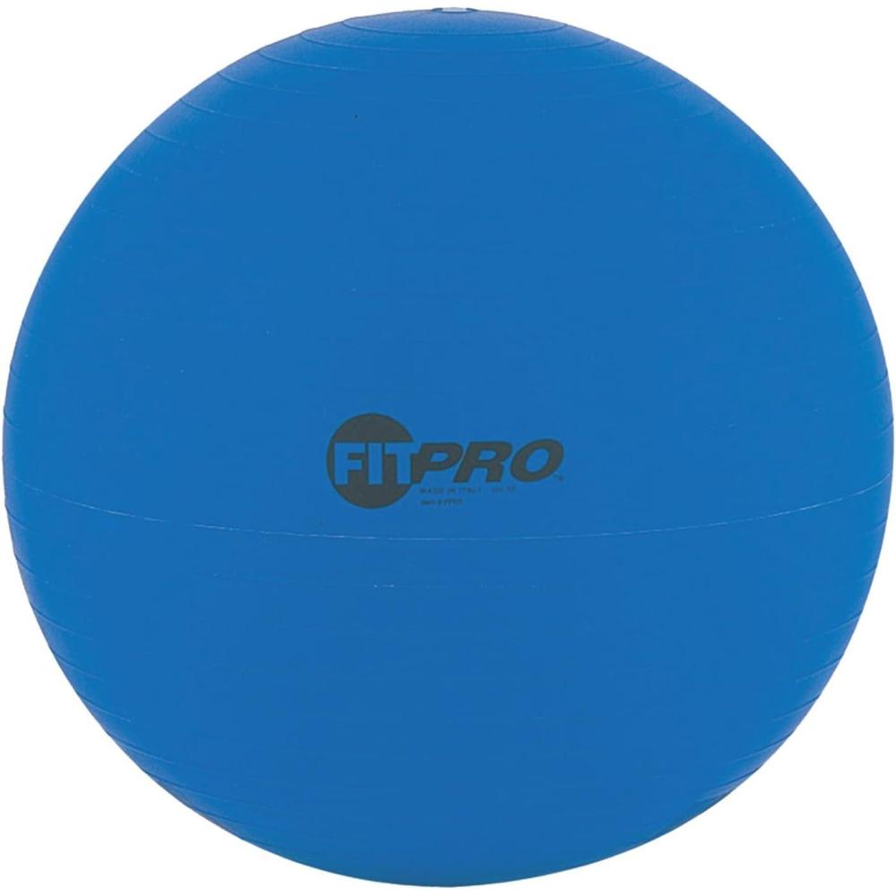 image:imageChampion Sports Exercise Stability Balance Ball 52 cm Blue Premium Quality PopResistant Gym Medicine Balls for Strength and Core Training Rehab Workout Pilates Pregnancy Stretching