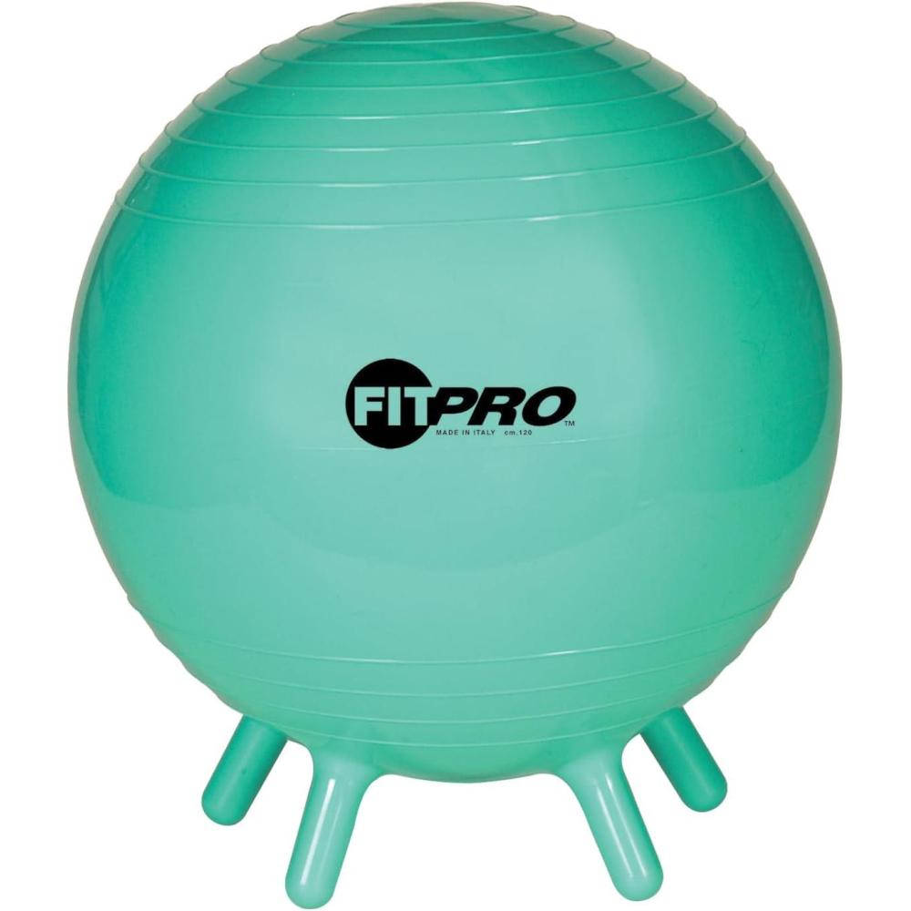 image:imageChampion Sports FitPro amp Maxafe Sitsolution Stability Balls  Balance Core amp Strength Exercise Ball for Home Gym or Office Workouts  Durable BurstResistant Fitness BallGreen
