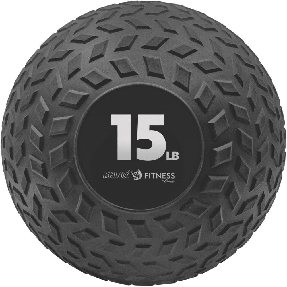 image:imageChampion Sports Rhino Fitness Slam Ball SandFilled BounceResistant Ball for Strength amp Conditioning 650 lb15 Pound