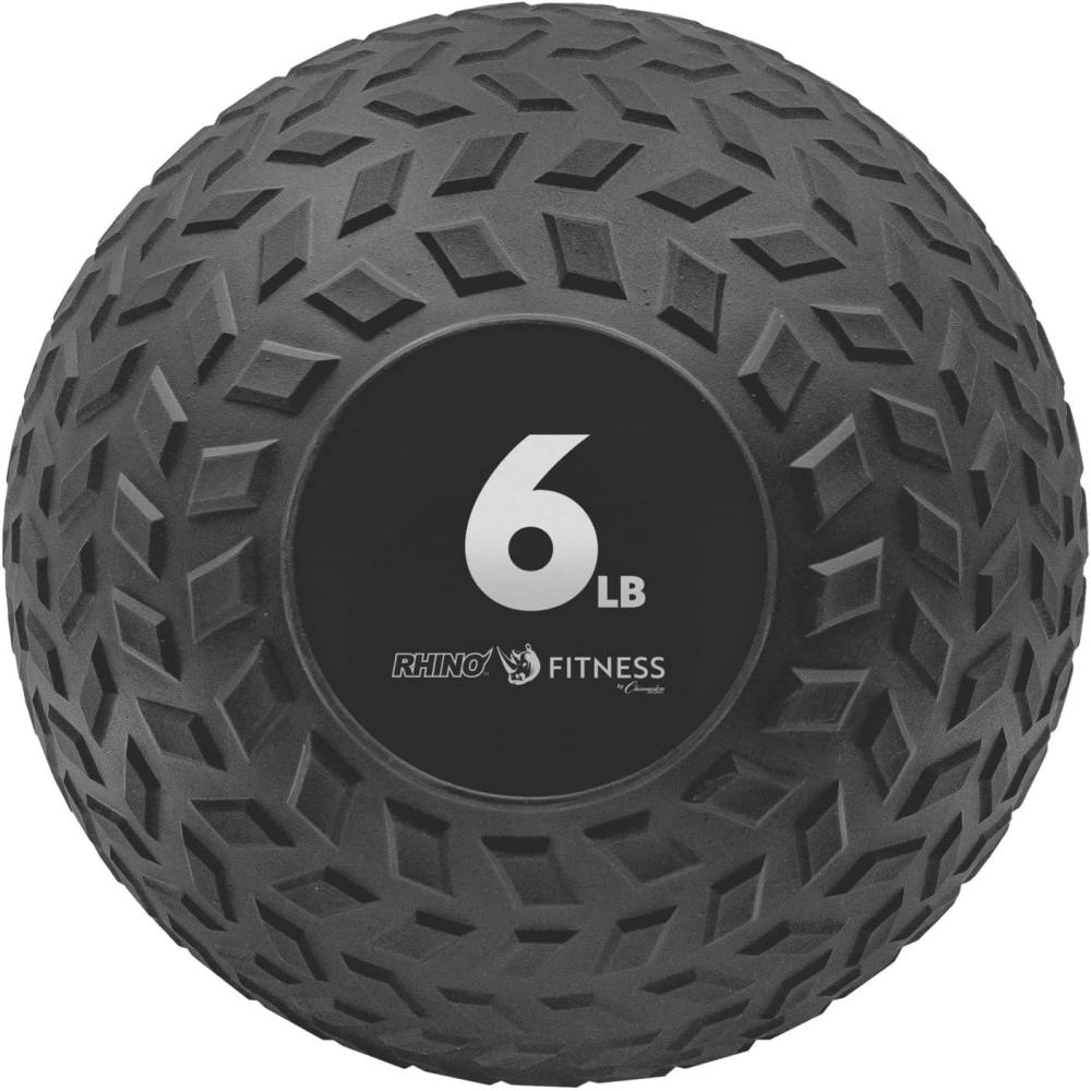 image:imageChampion Sports Rhino Fitness Slam Ball SandFilled BounceResistant Ball for Strength amp Conditioning 650 lb6 Pound