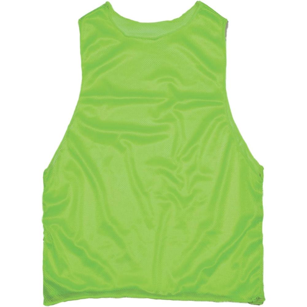 image:imageChampion Sports Solid Mesh Adult Practice Vest Neon Green Pack of 12