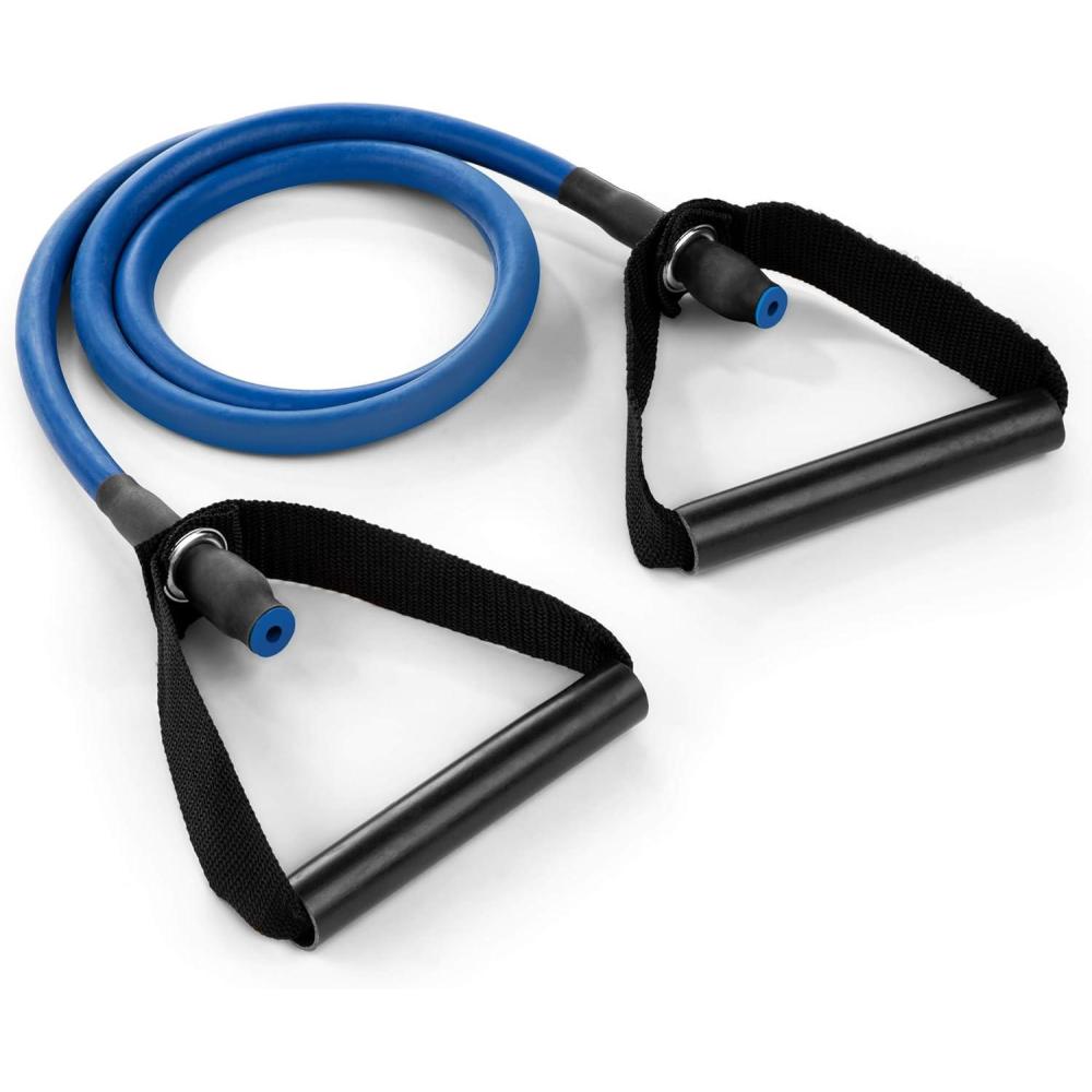 image:imageChampion Sports XP Resistance Tube Band  Heavy Blue  Strength Training Stretching Rehab Home Workout