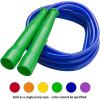 Champion Sports 10 Foot Licorice Jump Rope for Fitness, Assorted Colors – Speed Jump Ropes with Contoured Handles for Exercise, Cross Training, Boxing – Premium Skipping Rope for Kids, Adults