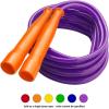 Champion Sports 16 Foot Licorice Jump Rope for Fitness, Assorted Colors – Speed Jump Ropes with Contoured Handles for Exercise, Cross Training, Boxing – Single Premium Skipping Rope for Kids, Adults(16 Feet)