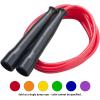 Champion Sports 6 Foot Licorice Jump Rope for Fitness, Assorted Colors – Speed Jump Ropes with Contoured Handles for Exercise, Cross Training, Boxing – Single Premium Skipping Rope for Kids, Adults