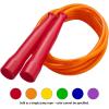 Champion Sports 7 Foot Licorice Jump Rope for Fitness, Assorted Colors – Speed Jump Ropes with Contoured Handles for Exercise, Cross Training, Boxing – Single Premium Skipping Rope for Kids, Adults