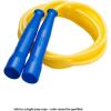 Champion Sports 9 Foot Licorice Jump Rope for Fitness, Assorted Colors – Speed Jump Ropes with Contoured Handles for Exercise, Cross Training, Boxing – Premium Skipping Rope for Kids, Adults