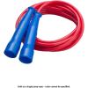 Champion Sports 9 Foot Licorice Jump Rope for Fitness, Assorted Colors – Speed Jump Ropes with Contoured Handles for Exercise, Cross Training, Boxing – Premium Skipping Rope for Kids, Adults