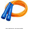 Champion Sports 9 Foot Licorice Jump Rope for Fitness, Assorted Colors – Speed Jump Ropes with Contoured Handles for Exercise, Cross Training, Boxing – Premium Skipping Rope for Kids, Adults