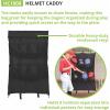 Champion Sports Baseball/Softball Equipment Bags – Bat & Helmet Bags, Hanging Dugout Organizers, Travel Caddies & Backpacks, Multiple Styles for Teams, Coaches & Players(8 Helmets – Hanging Helmet Bag (32″))