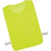 Champion Sports Deluxe Adult Mesh Pinnie, Neon Yellow – 12 Pack