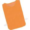 Champion Sports Deluxe Adult Mesh Pinnie, Orange – 12 Pack