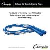Champion Sports Deluxe XU Beaded Jump Rope – in Multiple Lengths(9 Feet)