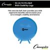 Champion Sports FitPro & Maxafe® Sitsolution Stability Balls – Balance, Core, & Strength Exercise Ball for Home, Gym, or Office Workouts – Durable, Burst-Resistant Fitness Ball(Royal Blue)