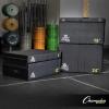 Champion Sports Foam Plyometric Box, Black – Durable Jump Boxes for Training with Handles, Hook and Loop Flaps – Stackable Plyo Box Jumps for Gym – Multiple Sizes(Single Box – 24″ (Black))