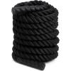 Champion Sports Heavy Training Rope: Rhino Poly Strength & Conditioning Heavy Gym Battle Ropes – Cardio, Cross Training, Weight Training & Crossfit(2″ x 40′)