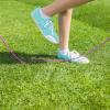 Champion Sports Kids Jump Rope: Set of 6 Jumping Ropes and Sticks for Fitness
