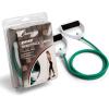 Champion Sports Resistance Tube Bands for Men and Women, 10 lbs – 100 lbs Resistance – Durable Stretch Fitness Band for Strength Training, Stretching, Rehabilitation – Premium Home Workout Equipment(Teal)