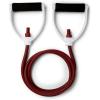Champion Sports Resistance Tube Bands for Men and Women, Durable Stretch Fitness Band for Strength Training, Stretching, Rehabilitation- Premium Home Workout Equipment- 40 Lbs Resistance Tubing-Maroon