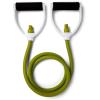 Champion Sports Resistance Tube Bands for Men and Women, Durable Stretch Fitness Band for Strength Training, Stretching, Rehabilitation- Premium Home Workout Equipment – 80 Lbs Resistance Tubing-Green