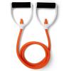 Champion Sports Resistance Tube Bands for Men and Women, Durable Stretch Fitness Band for Strength Training, Stretching, Rehabilitation- Premium Home Workout Equipment- 50 Lbs Resistance Tubing-Orange