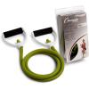 Champion Sports Resistance Tube Bands for Men and Women, Durable Stretch Fitness Band for Strength Training, Stretching, Rehabilitation- Premium Home Workout Equipment – 80 Lbs Resistance Tubing-Green
