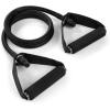 Champion Sports Resistance Tube Bands for Men and Women, Extra Light to Super Heavy Resistance – Durable Fitness Band for Strength Training, Stretching, Rehabilitation – Premium Home Workout Equipment(Black)