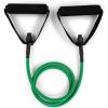Champion Sports Resistance Tube Bands for Men and Women, Extra Light to Super Heavy Resistance – Durable Fitness Band for Strength Training, Stretching, Rehabilitation – Premium Home Workout Equipment(Green)