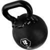 Champion Sports Rhino Kettlebell Rubber Weights, Black – Premium Strength Training Equipment – Multiple Weights(12 Pounds)