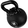 Champion Sports Rhino Kettlebell Rubber Weights, Black – Premium Strength Training Equipment – Multiple Weights(20 Pounds)