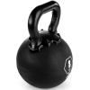 Champion Sports Rhino Kettlebell Rubber Weights, Black – Premium Strength Training Equipment – Multiple Weights(8 Pounds)