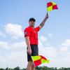 Champion Sports Soccer Linesman Official Checkered Flag