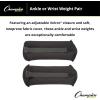 Champion Sports Soft Adjustable Ankle and Wrist Weights(2 lbs.)