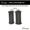 Champion Sports Soft Adjustable Ankle and Wrist Weights(5 Lbs)