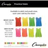 Champion Sports Solid Practice Vest, Adult, Neon Yellow
